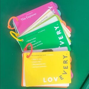 Lovevery Kids Learning Toy Play Guide Set - Multicolor